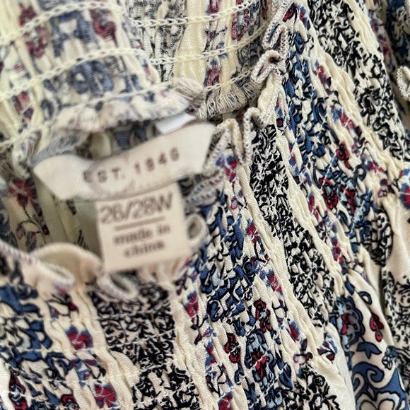 Spaghetti strap off the shoulder long sleeve shirt - Picture 3 of 6